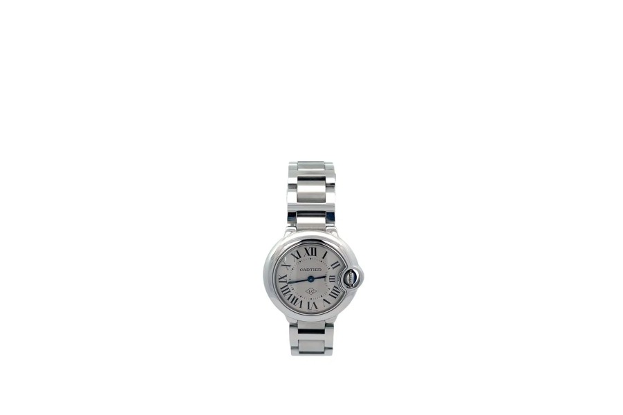 Cartier en acier Montre Cartier Ballon A Quartz 28Mm Montres De Marque