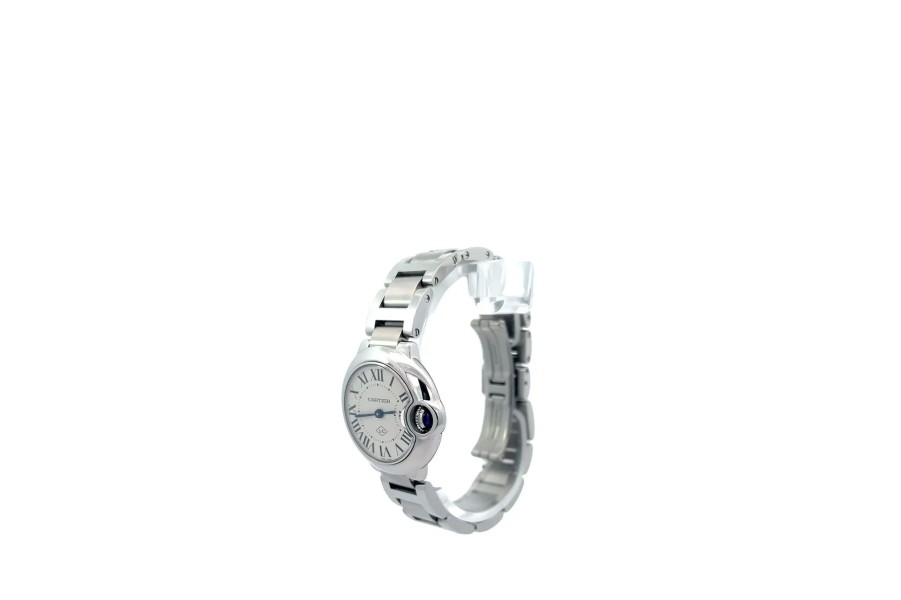 Cartier en acier Montre Cartier Ballon A Quartz 28Mm Montres De Marque