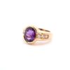 Bottazzi Blondeel Bague Amethyste Et Diamants En Or Jaune 18K Bagues Vintage Et De Creation