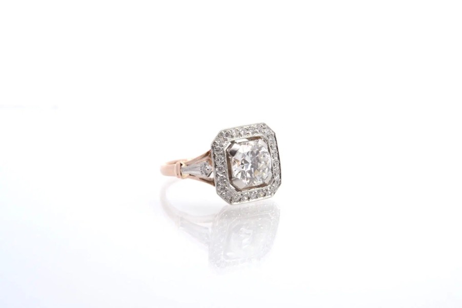 Bottazzi Blondeel Bague Diamants Style Art Deco Bagues Art Deco