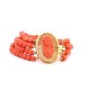 Bottazzi Blondeel Bracelet Corail Rouge Orange En Or 18K Bracelets