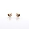 Bottazzi Blondeel Boucles D'Oreilles Puces Diamant En Or Jaune 18K Boucles D'Oreilles