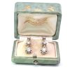 Bottazzi Blondeel Dormeuses Diamants Des Annees 1930 Boucles D'Oreilles