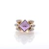 Bottazzi Blondeel Bague 1950 Amethyste Et Diamants Bagues Vintage Et De Creation