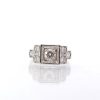 Bottazzi Blondeel Bague Diamants Or Blanc Bagues Art Deco