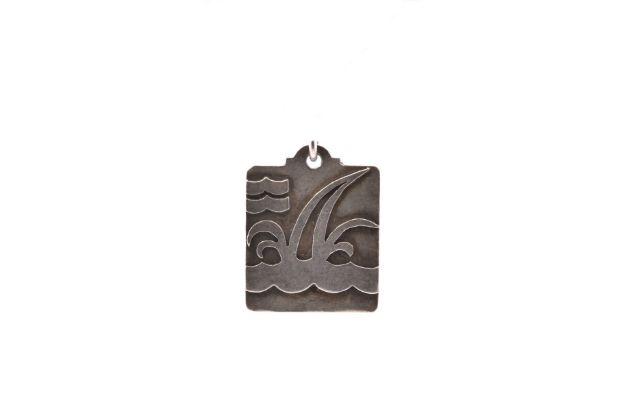 Bottazzi Blondeel Pendentif En Argent "J. Despres" Colliers