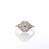 Bottazzi Blondeel Bague Diamant 0,88 Ct I/Si2 En Or Et Platine Bagues Art Deco