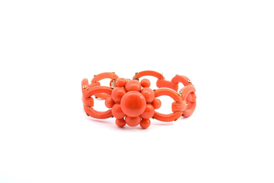 Bottazzi Blondeel Bracelet Corail Orange Bracelets