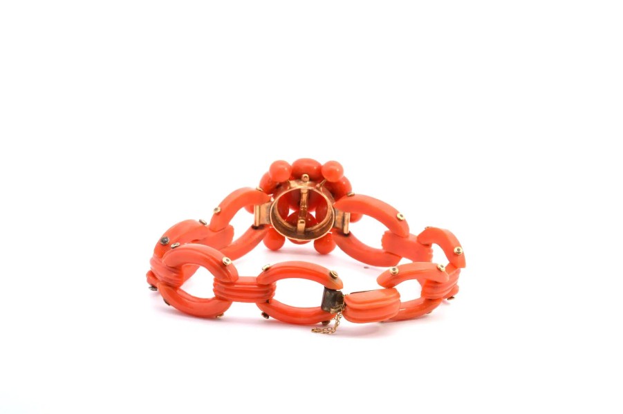 Bottazzi Blondeel Bracelet Corail Orange Bracelets