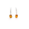 Bottazzi Blondeel Boucles D'Oreilles Saphirs Jaunes Et Diamants Boucles D'Oreilles