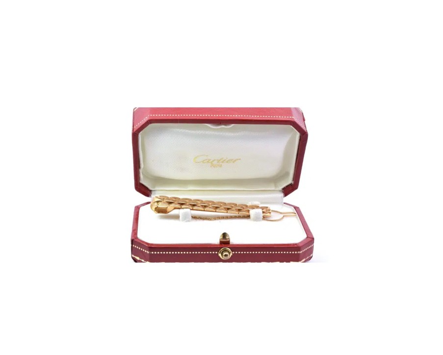 Bottazzi Blondeel Epingle De Cravate Signee Cartier En Or 18K Bijoux Signes