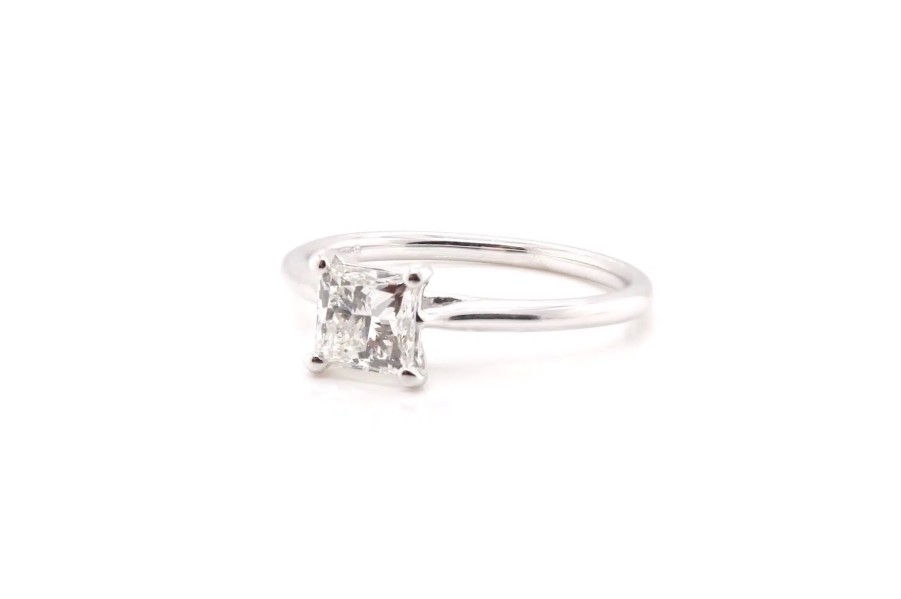 Bottazzi Blondeel Bague Diamant Synthetique De 1 Carat Solitaire Diamants