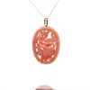 Bottazzi Blondeel Pendentif Corail Et Perles De Culture En Or Colliers