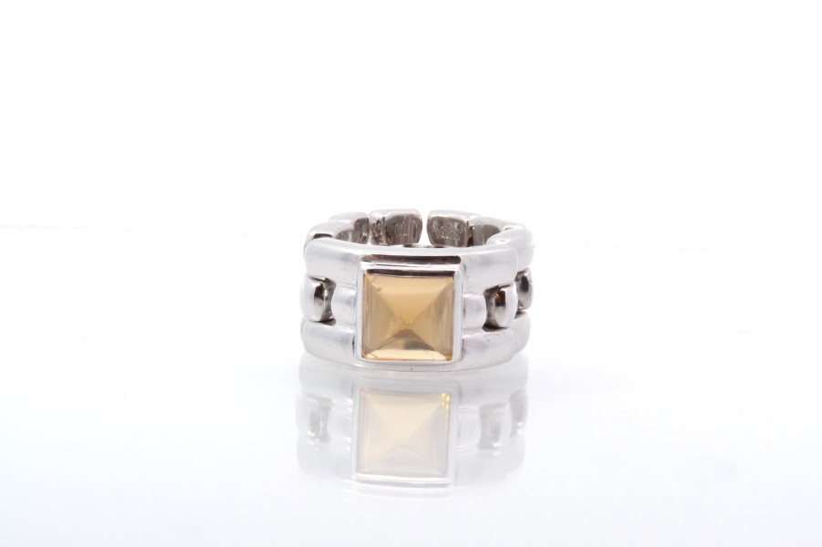 Bottazzi Blondeel Bague Chaumet Khesis En Or Blanc Bijoux Signes