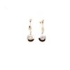 Bottazzi Blondeel Boucles D'Oreilles Art Deco Diamants En Or 18K Et Platine Boucles D'Oreilles